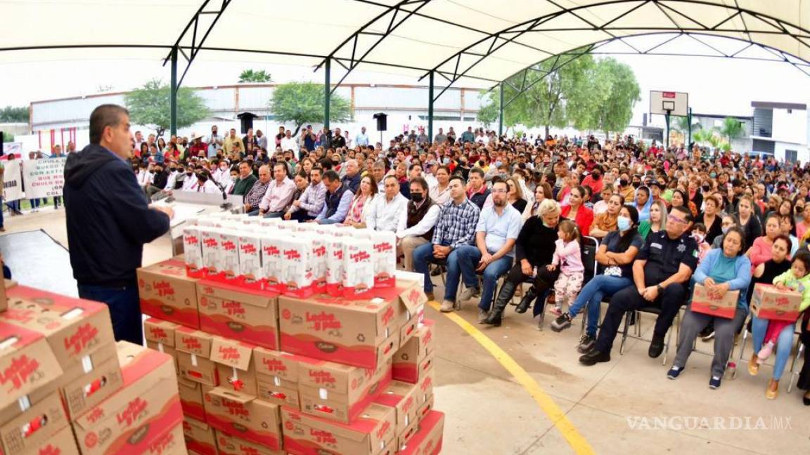 Inicia en Torreón el programa alimentario de leche “Nutre tu hogar”, en beneficio a las familias