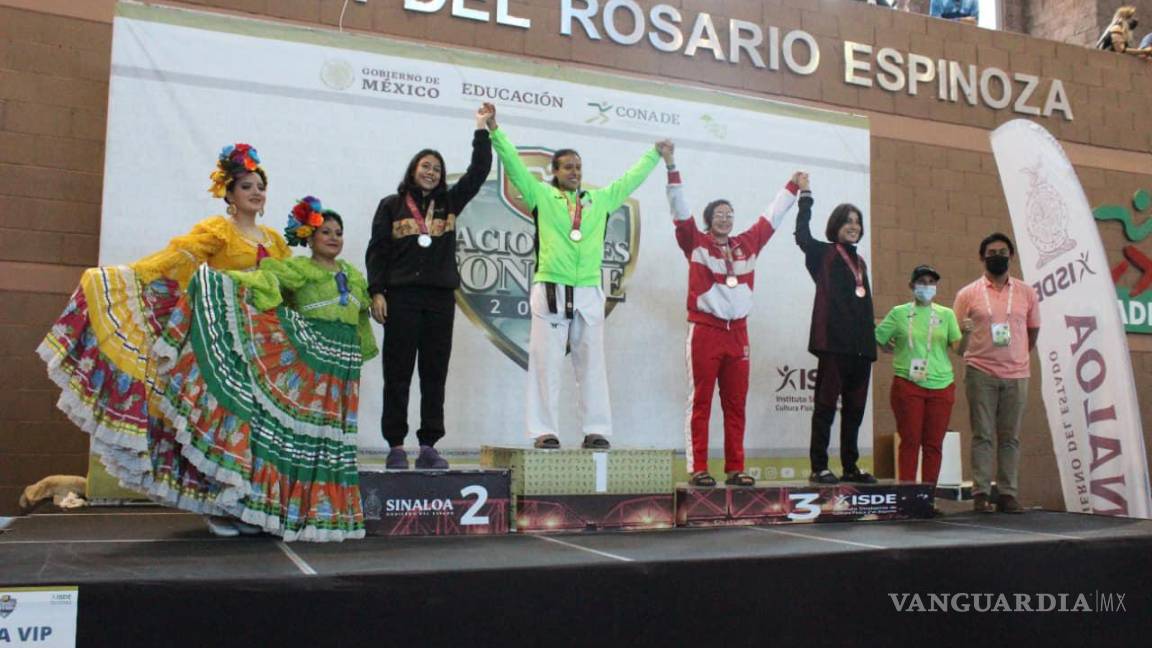 Coahuilenses siguen logrando medallas en CONADE