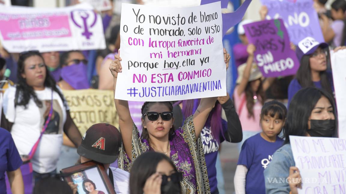 8M en Saltillo: Anuncian dos marchas con un mismo clamor por justicia