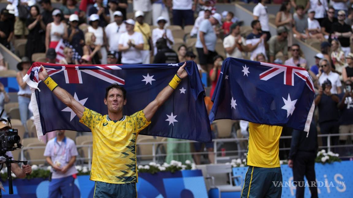 Australia se lleva la medalla de oro en dobles de tenis en París 2024
