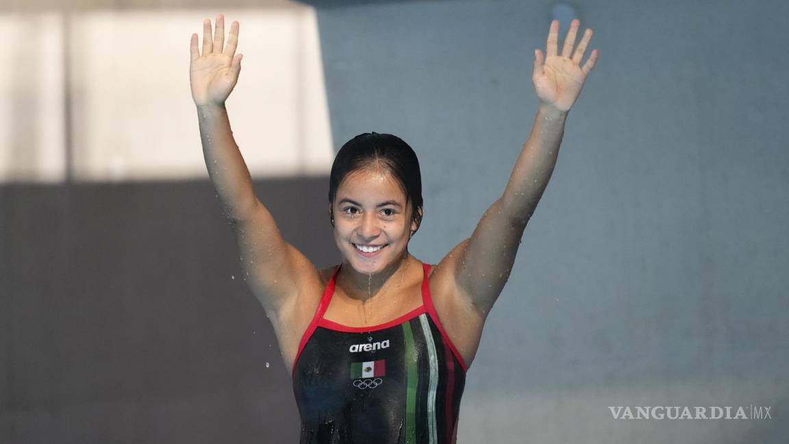 Alejandra Estudillo obtiene diploma olímpico y es sexto lugar en 3 metros trampolín de París 2024