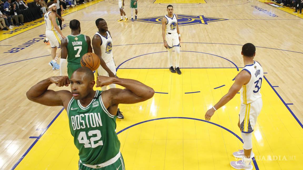 Celtics juega como en su casa contra Warriors