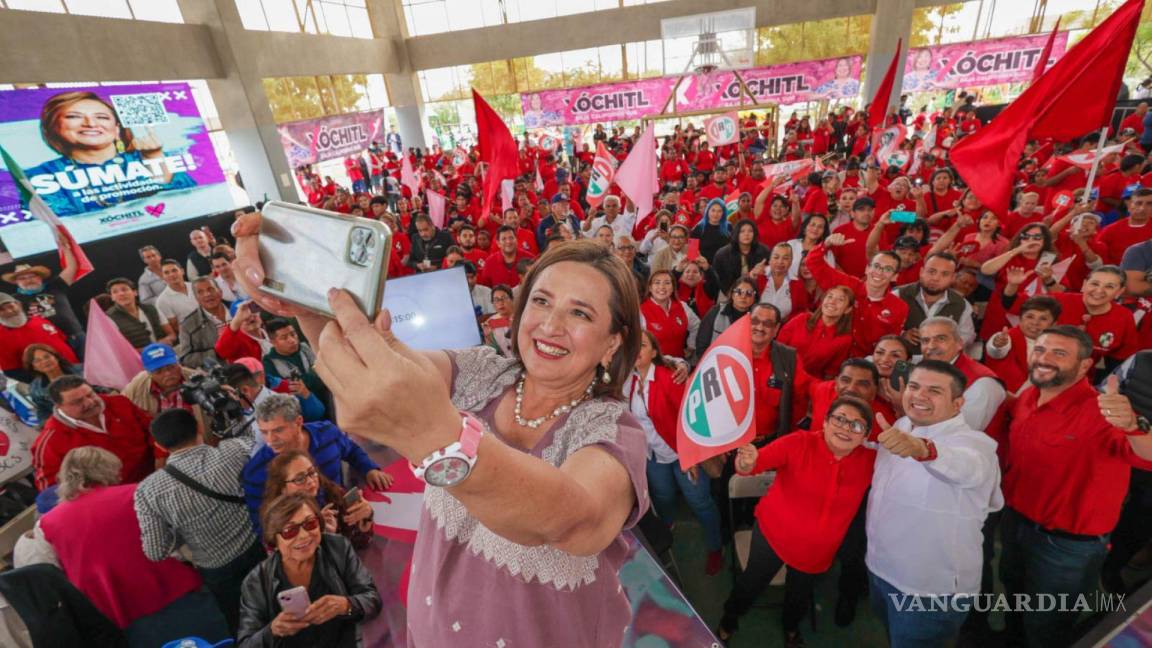 ¡‘Xochileó’ otra vez! Gálvez confundió a políticos del PRI y Movimiento Ciudadano en Sonora