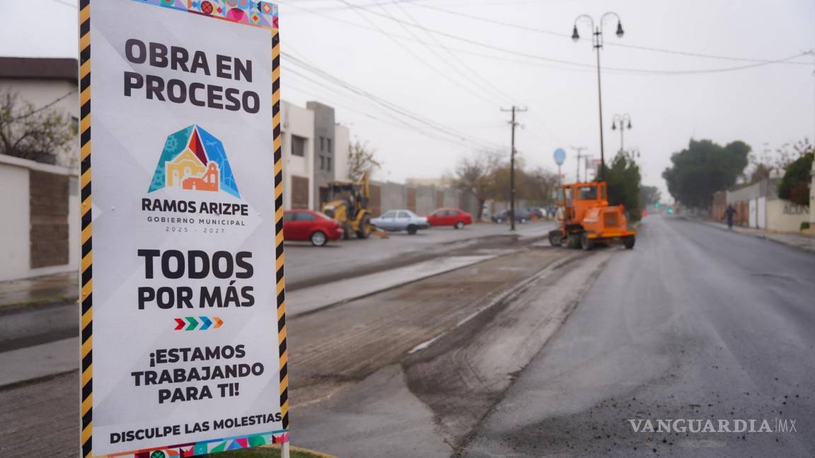 Termina primera etapa de recarpeteo del bulevar Manuel Acuña, en Ramos Arizpe