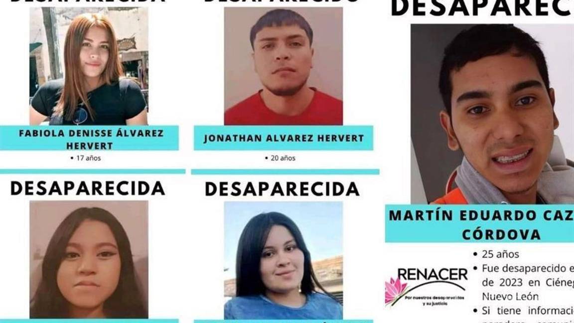 $!Desaparecen cinco jóvenes en Nuevo León