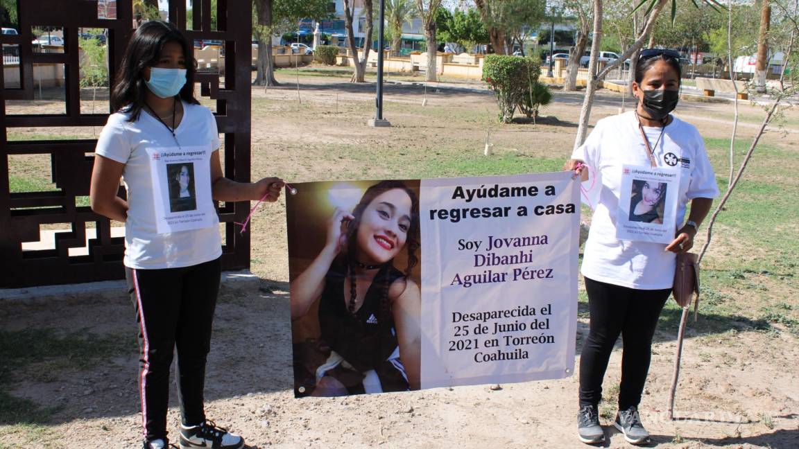 Torreón: madre pide acciones por desaparición de Jovanna