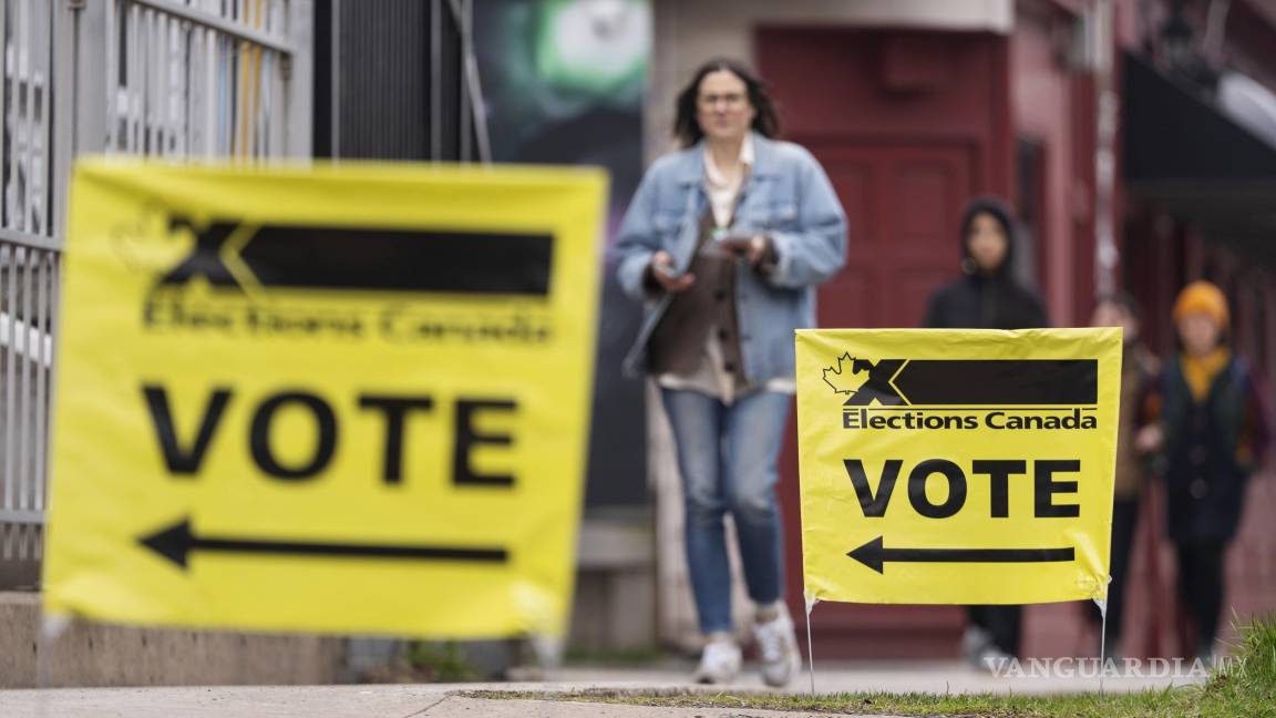 Inician las votaciones para las elecciones generales en Canadá ensombrecidas por Trump