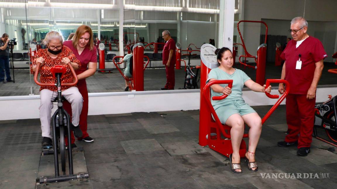 Ofrece DIF-Saltillo jornadas de rehabilitación en el gimnasio de la UBR