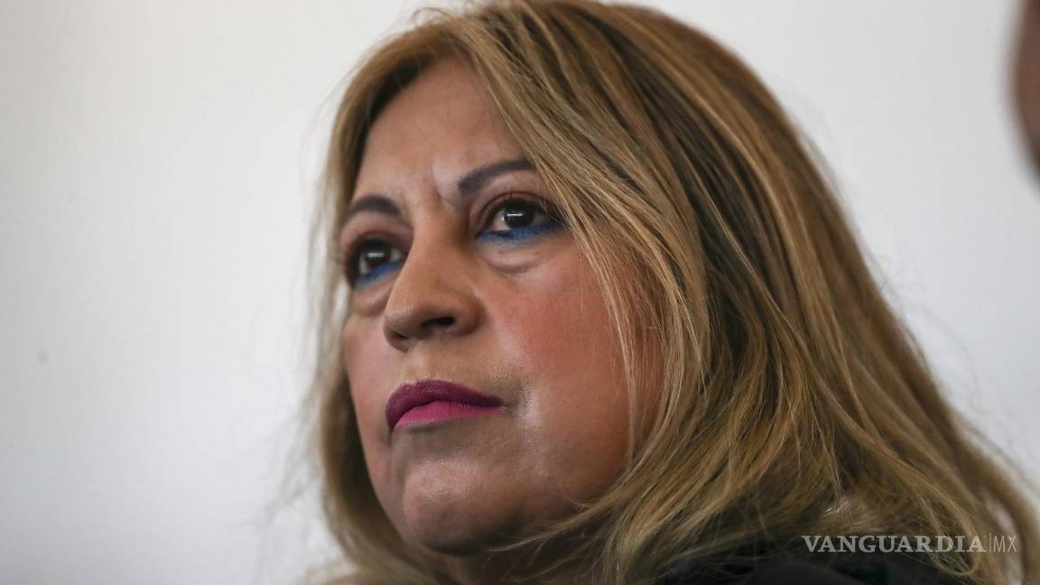 $!Patricia Villavicencio ofrece una rueda de prensa hoy, en Quito.