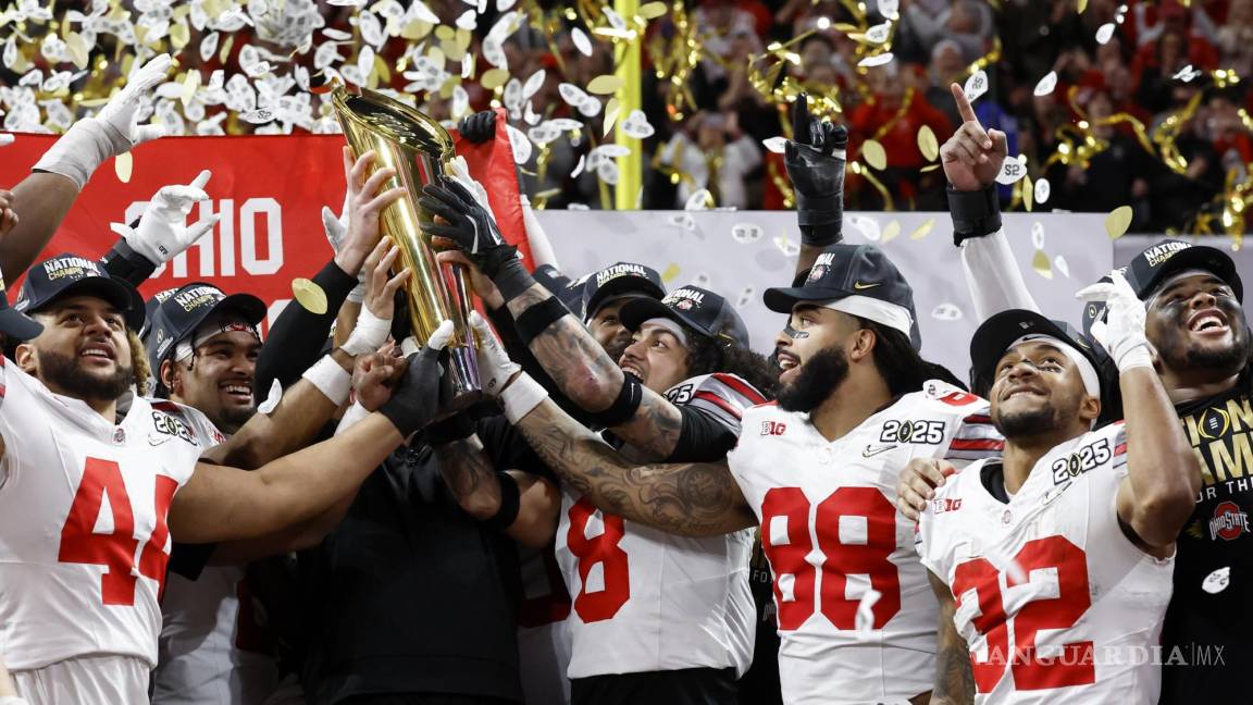 Ohio State campeón 2025: así conquistaron su sexto título en el College Football Playoff