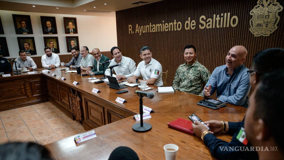 Evalúan avances y establecen nuevas estrategias de seguridad en Saltillo