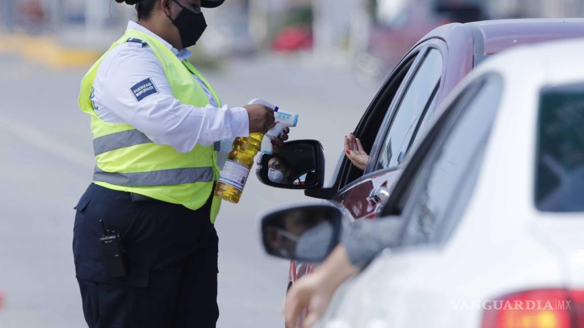 Mantienen filtros ‘anti-regios’ en Saltillo, pero no se les prohíbe la entrada