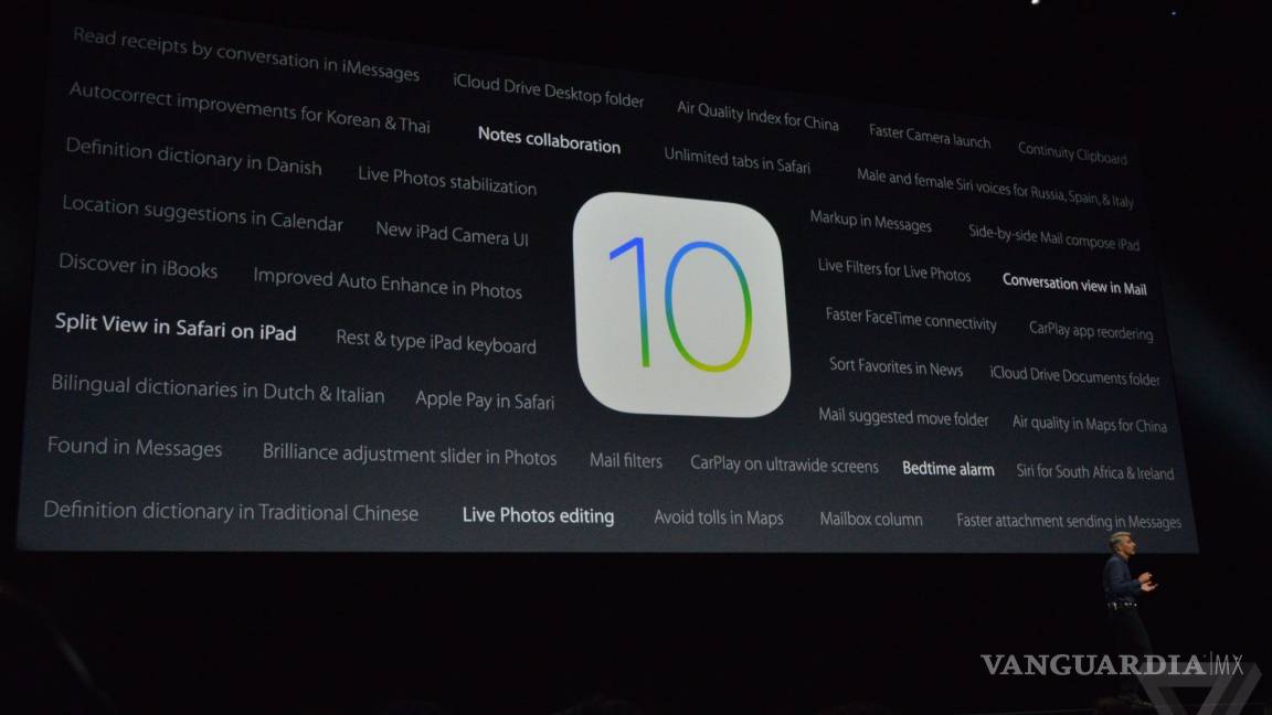 Estas son las principales novedades de iOS 10