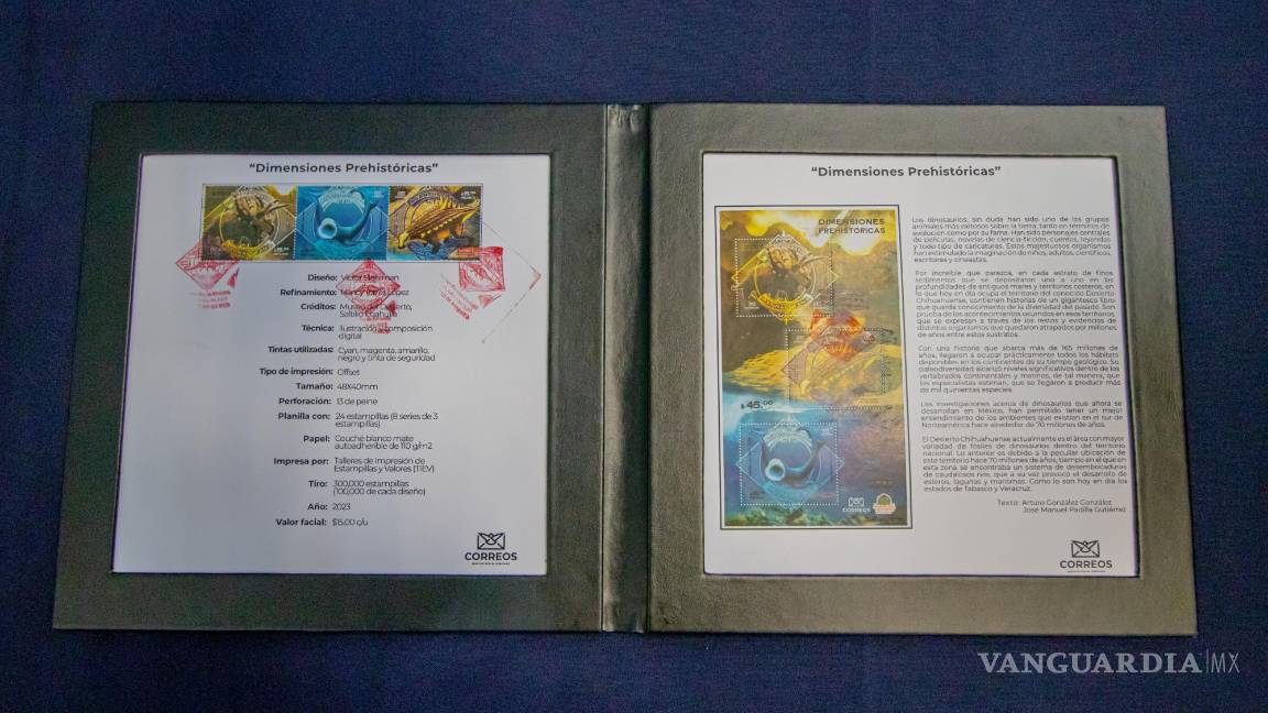 $!Dos de las especies de dinosaurios son estudiadas en el Museo del Desierto de Saltillo.