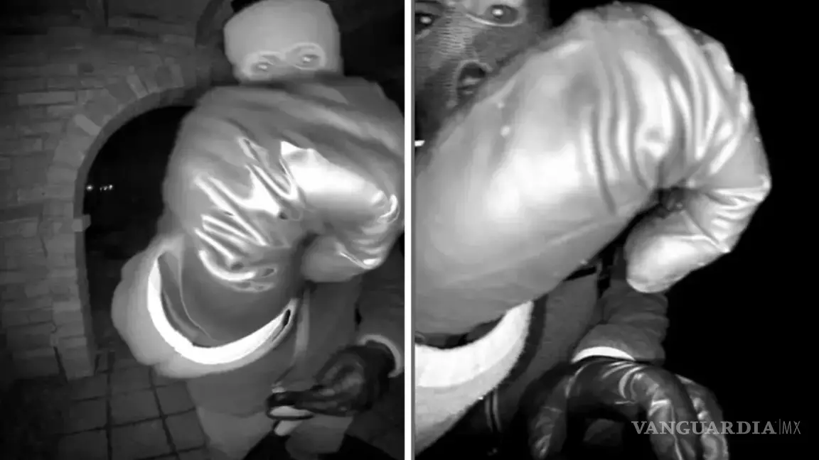 $!Esta combinación de imágenes proporcionadas por el FBI muestra imágenes de vigilancia en la casa de Nancy Guthrie la noche en que desapareció en Tucson.