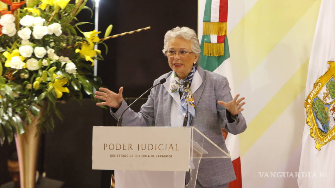 Olga Sánchez Cordero llama a reforzar las defensorías públicas