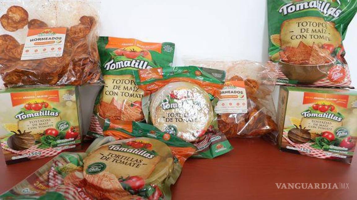 $!Las tortillas de jitomate, creadas en La Laguna, se venden ya en más de mil puntos de venta en todo México.