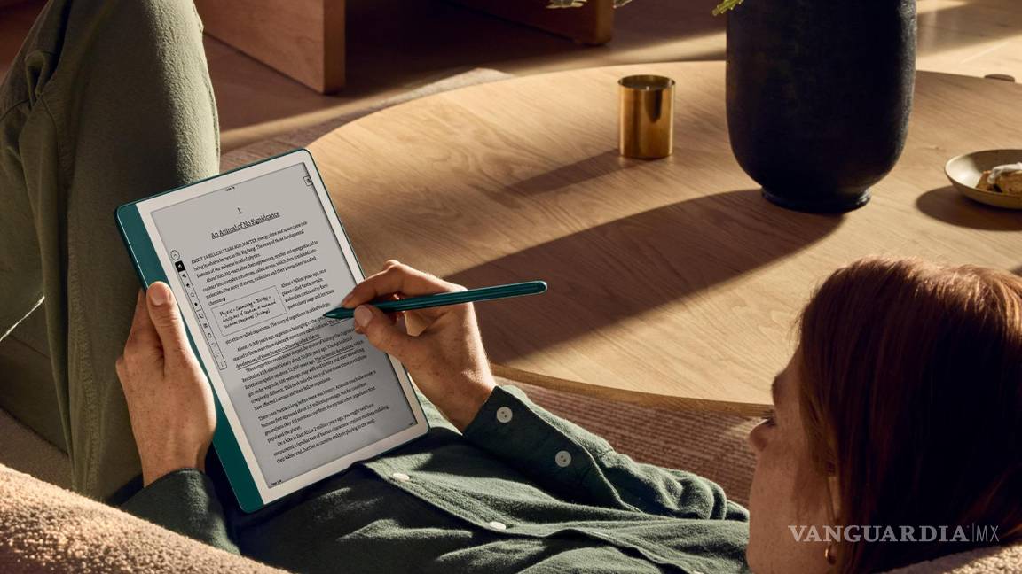 $!Amazon presentó su nuevo Kindle Scribe, un cuaderno digital que usa la IA generativa.