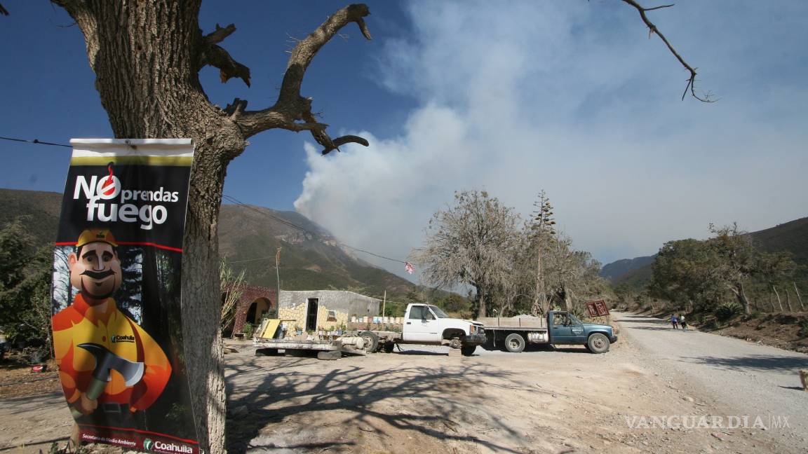 Redoblan en Arteaga acciones preventivas para disminuir los riesgos de incendios