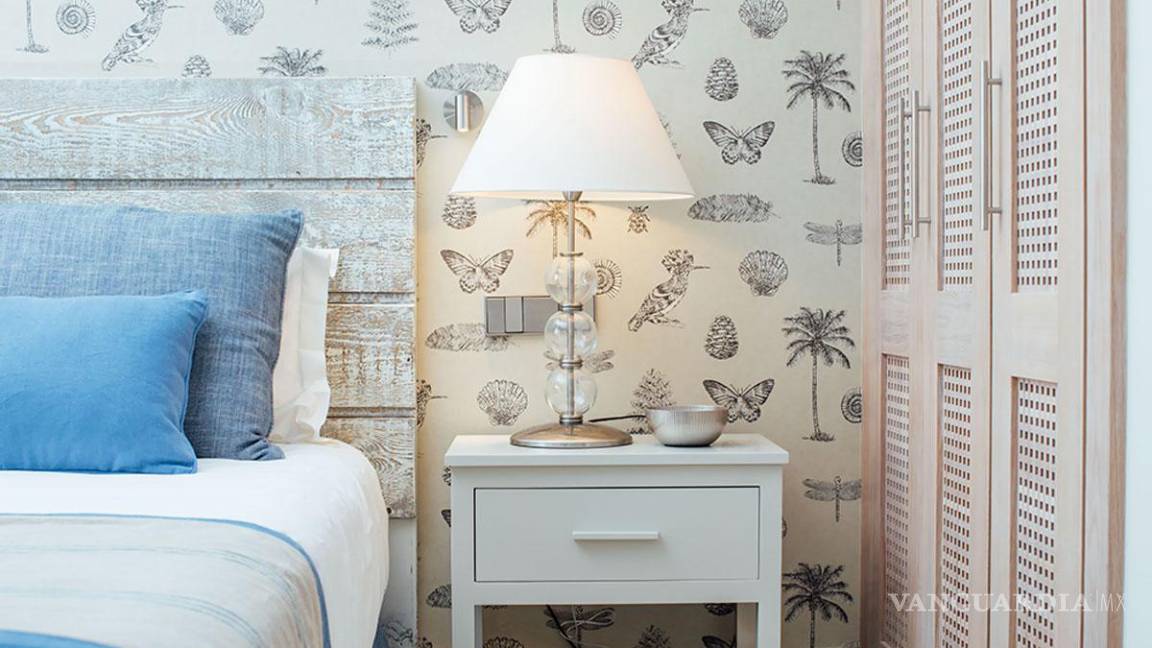 $!Este espacio creado por Rita Roses muestra los cambios que logran detalles como poner papel tapiz en las paredes.