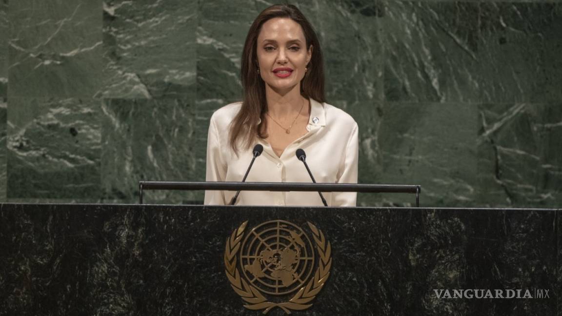 Afirma Angelina Jolie en la ONU que no puede haber paz sin las mujeres