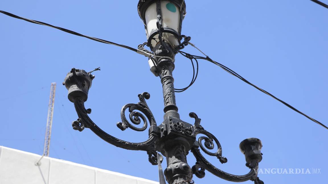 $!Abbott, calle que da pena en el Centro Histórico de Saltillo