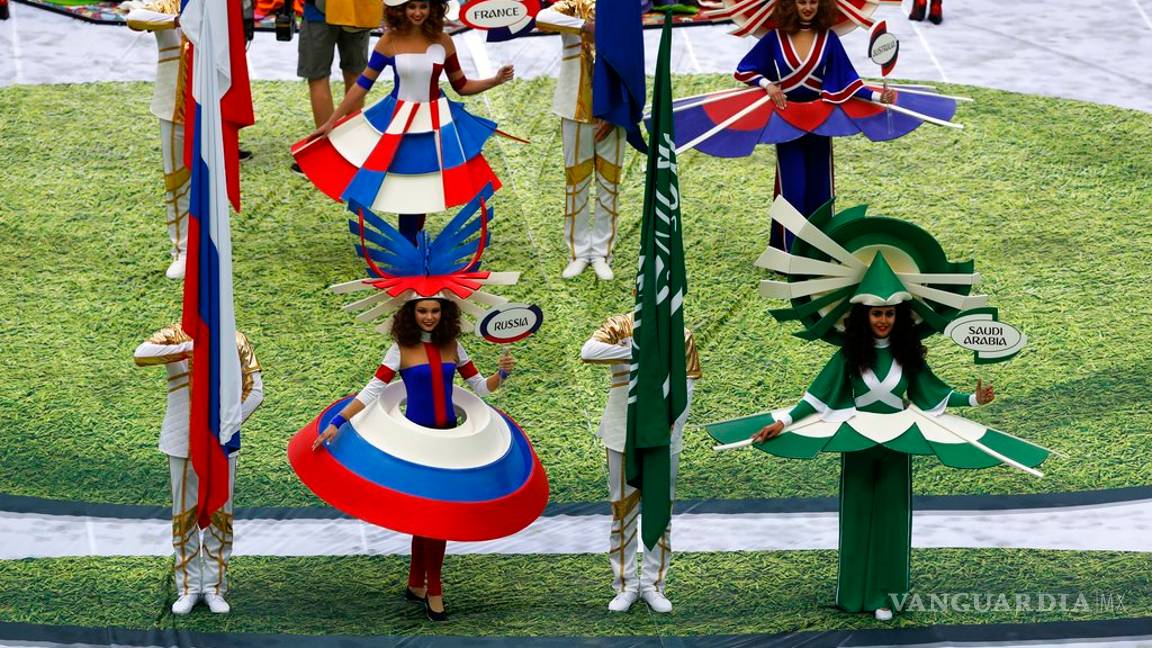 $!La inaugración de Rusia 2018 en imágenes