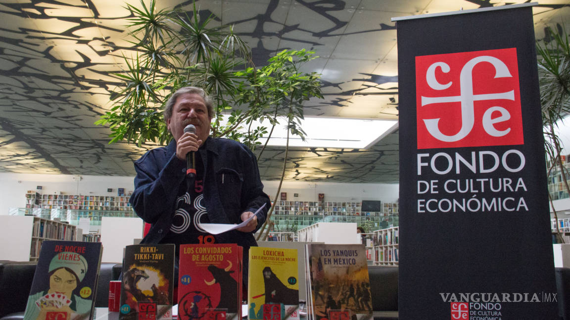 Anuncia Paco Ignacio Taibo II alianzas con editoriales y nuevas colecciones en el FCE