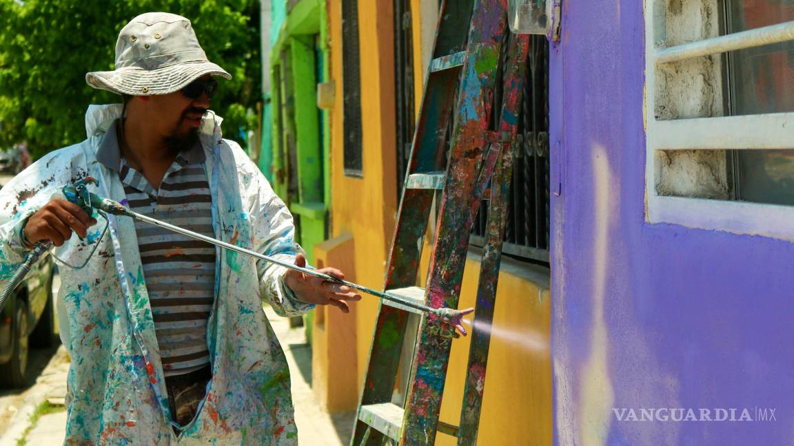 $!Vecinos de la colonia Cactus agradecen la transformación visual y social que representa el programa impulsado por el Gobierno Municipal y Mejora Coahuila.