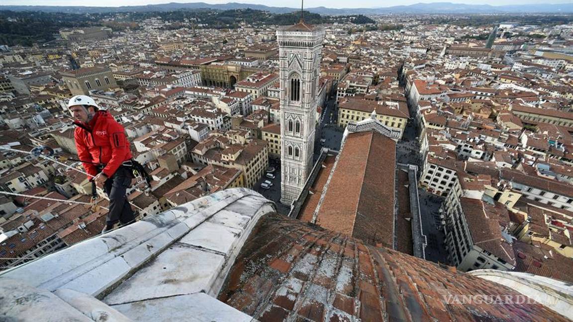 $!Seis siglos de la cúpula de Filippo Brunelleschi en la catedral de Santa María del Fiore en Florencia