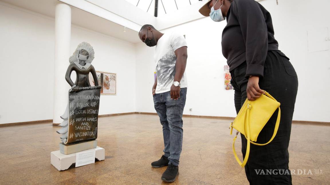 National Art Gallery in Harare, Zimbabwe concientiza al público sobre la post pandemia