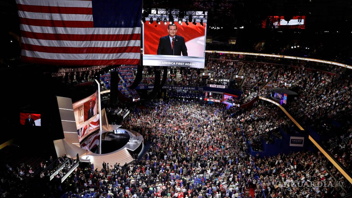 $!Ted Cruz no apoya a Trump y sale abucheado del cónclave