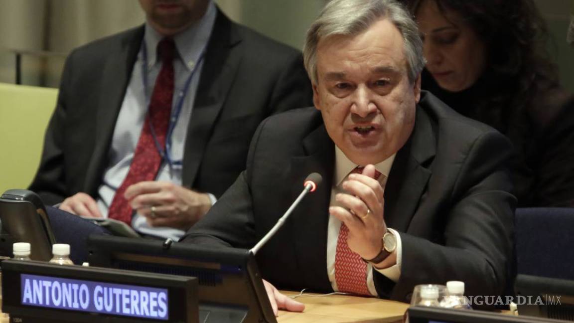 António Guterres busca dirigir la ONU