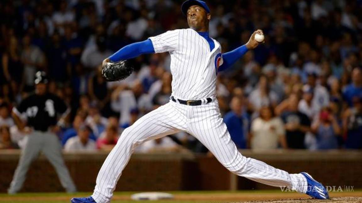 $!Maddon defendió la manera de utilizar a Chapman