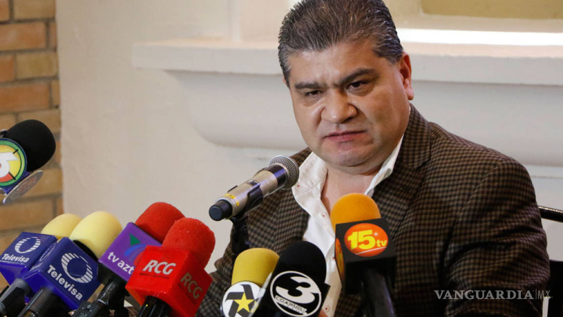 Miguel Riquelme reforzará seguridad en Coahuila; anuncia renegociación de deuda