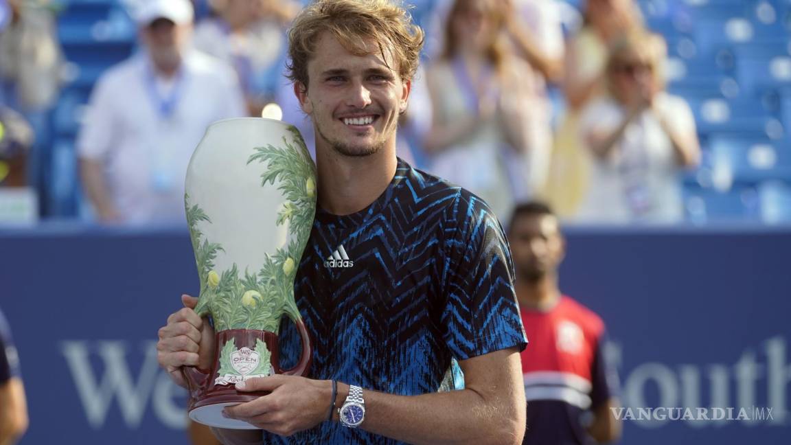 Alexander Zverev se corona en Cincinnati previo al US Open