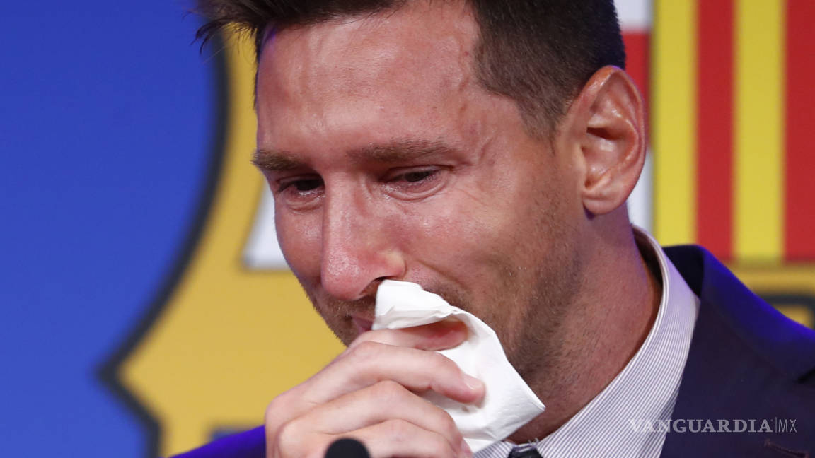 Messi hizo todo para quedarse, pero fue imposible; se despide del Barcelona entre lágrimas
