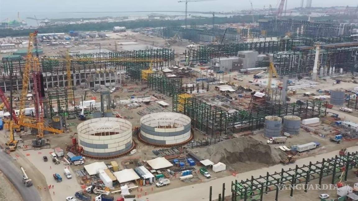 $!Pemex reconoce que hay atraso en refinería de Dos Bocas