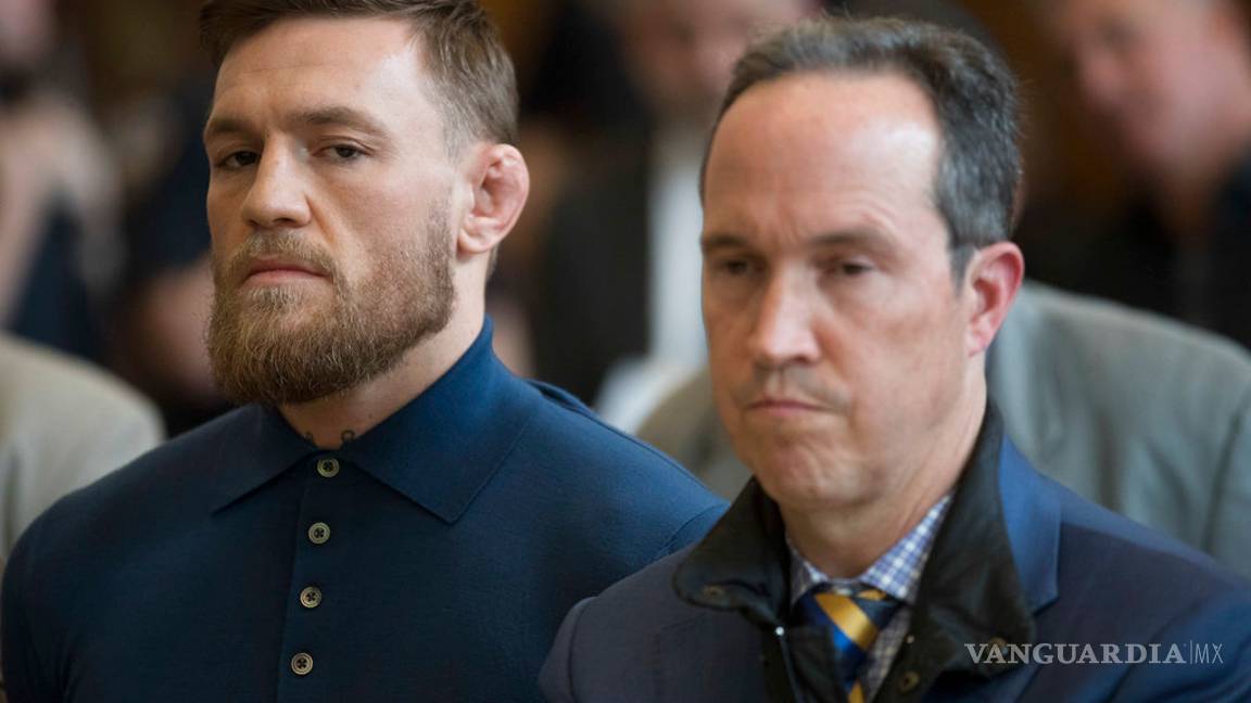 $!McGregor sale libre tras pagar 50 mil dólares de fianza