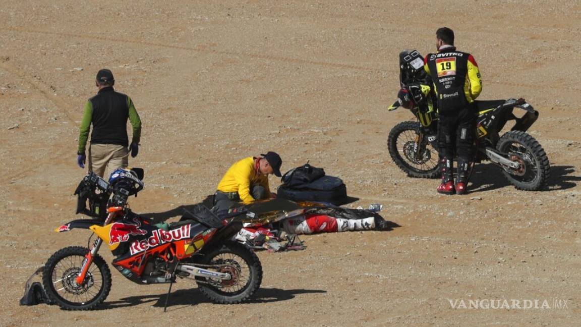 Muere piloto en el Rally Dakar tras aparatoso accidente