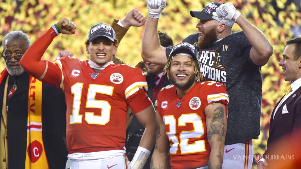 Casinos ponen como favoritos a los Chiefs para el Super Bowl LIV