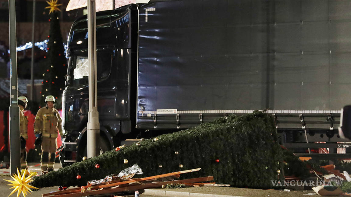$!Sube a 12 los muertos tras atropello masivo en mercado navideño en Berlín