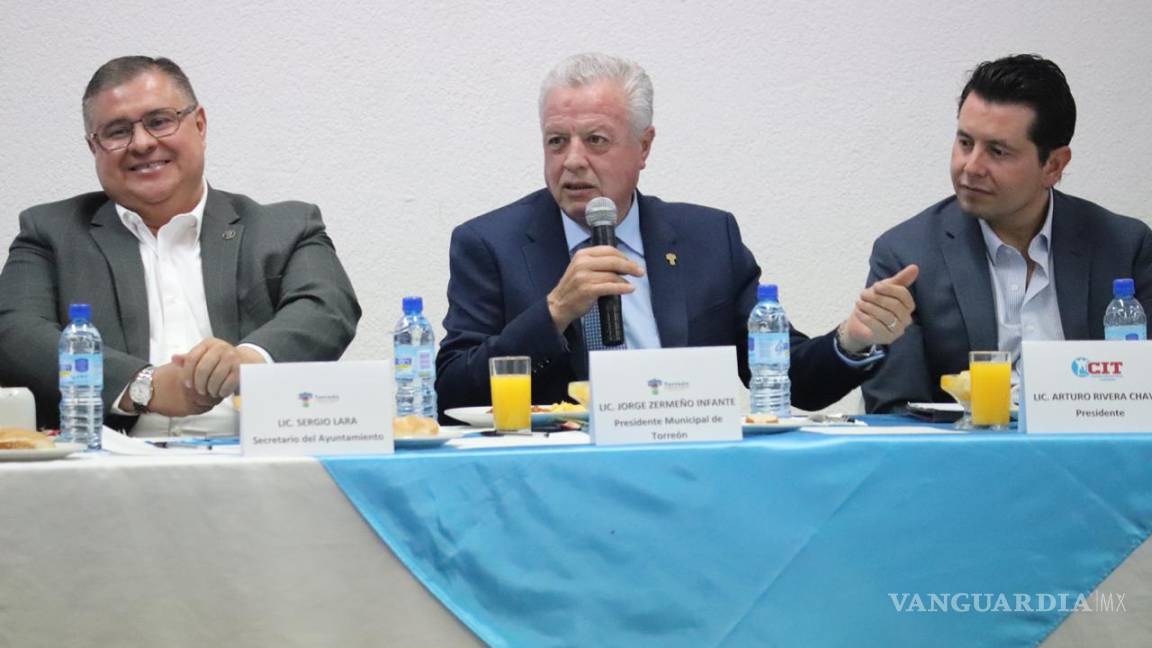 Se reúne Zermeño con empresarios de la Ciudad Industrial de Torreón