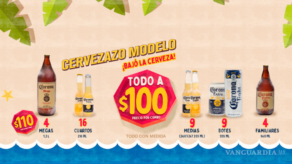 Cervezas Corona, Victoria, Modelo y Bud Light bajarán de precio esta