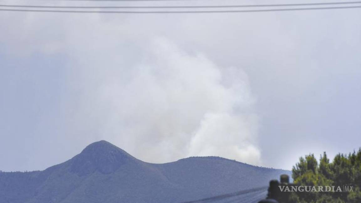 Saltillo: piden ayuda económica para combatir incendio en Sierra de Arteaga y Cañón de San Lorenzo