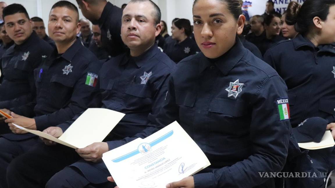 Policías de Torreón concluyen capacitación de primer Respondiente