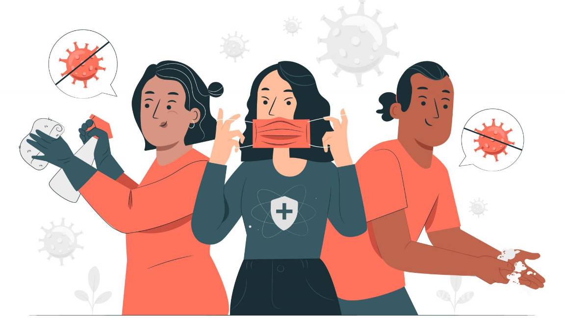 $!Las medidas sanitarias de distancia, lavado de manos y uso de cubrebocas pueden ser la clave de continuar viviendo cotidianamente con el COVID-19.