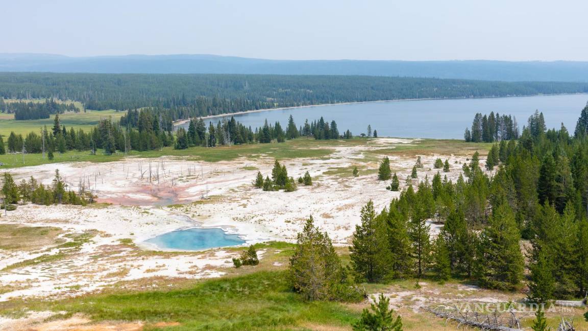 $!Yellowstone tiene casi 9.000 kilómetros cuadrados de lagos cristalinos. EFE/National Park Service