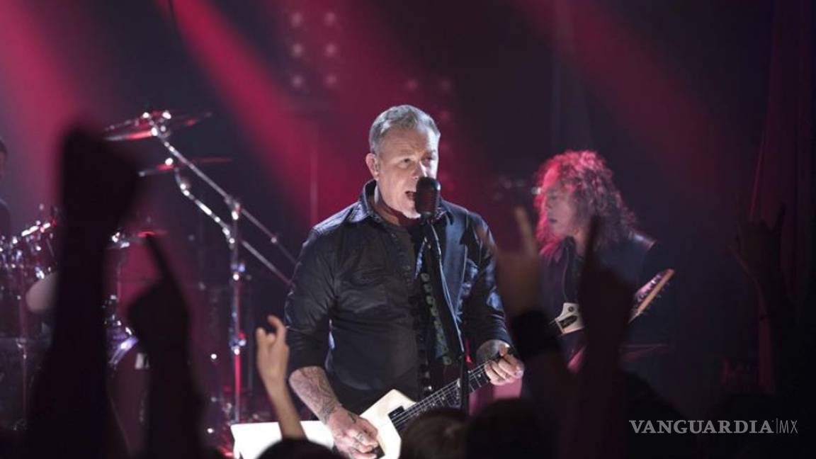 $!Advierte James Hetfield que la “fama puede ser una droga peligrosa"
