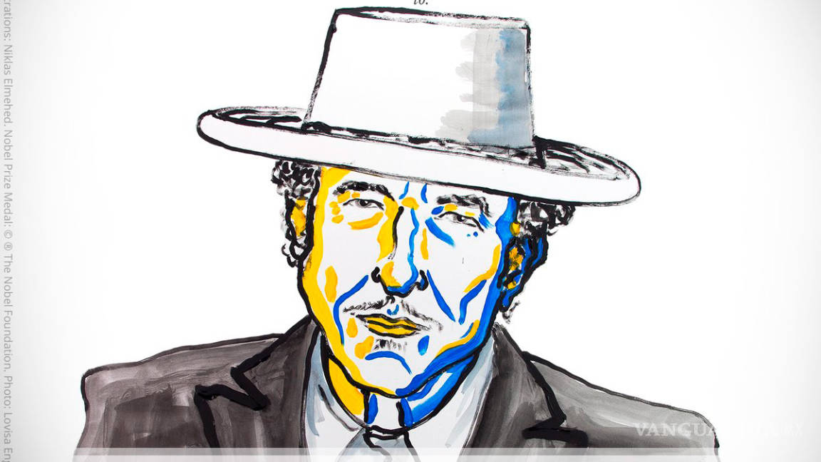 Anuncian al músico Bob Dylan como premio Nobel de Literatura 2016